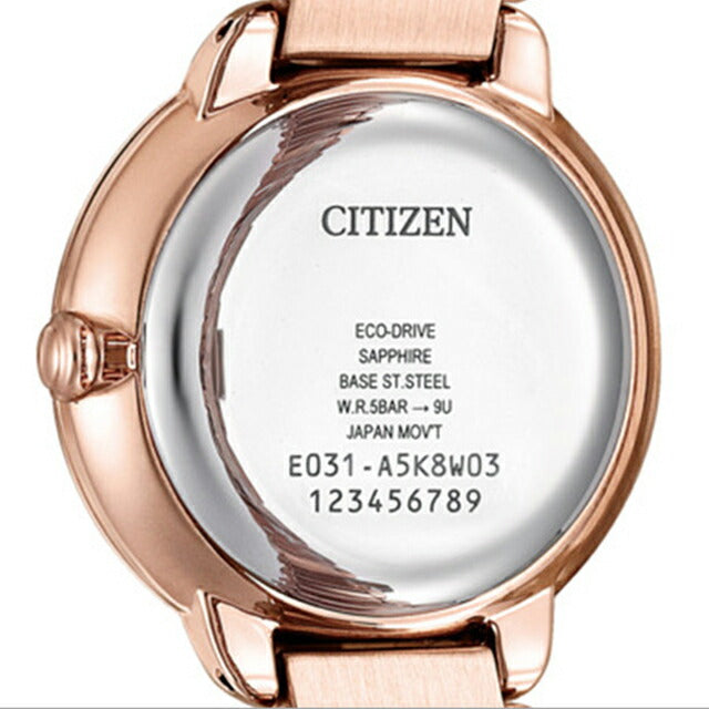 Citizen L Round Collection Photogenerated Eco-Drive Watch Brand Women&