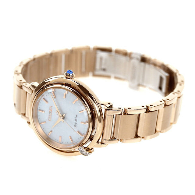 公民L光生态驱动器观看品牌妇女钻石替换带太阳能公民L EM1093-61D EM1093-61D