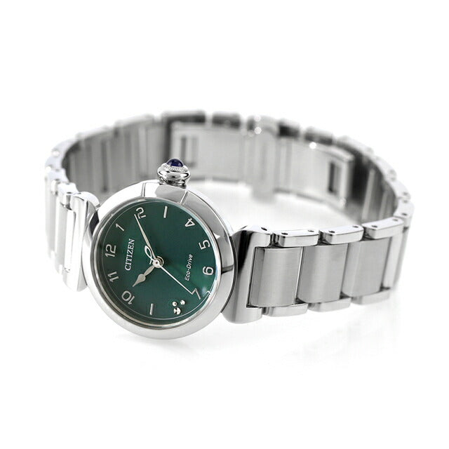 CITIZEN L ROUND collection Photo-powered eco-drive watch brand for women Solar CITIZEN L EM1130-83X Analog Green EM1130-83X