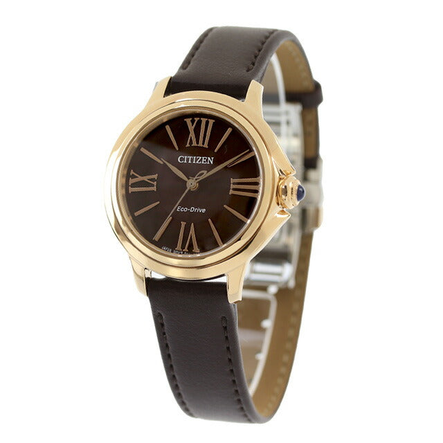 公民L圆收集妇女太阳能公民L em1163-09x模拟棕色EM1163-09X