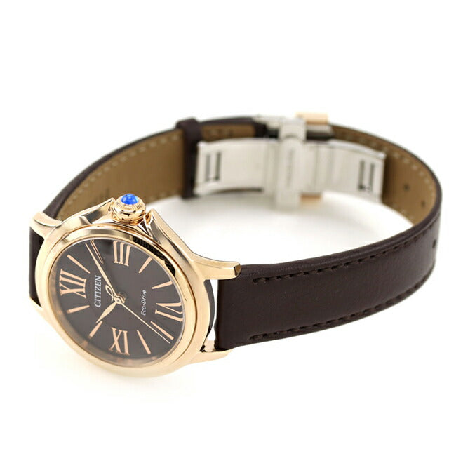 公民L圆收集妇女太阳能公民L em1163-09x模拟棕色EM1163-09X