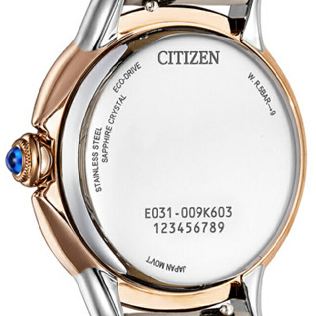 CITIZEN L ROUND Collection Photo-powered eco-drive watch brand for women Solar CITIZEN L EM1166-01Z Analog Gray EM1166-01Z
