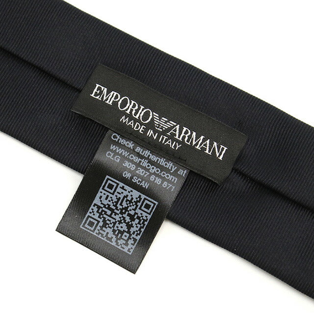 エンポリオ・アルマーニ ネクタイ メンズ ブランド EMPORIO ARMANI イタリア 340049 BLACK ブラック 小物 EMA340049021