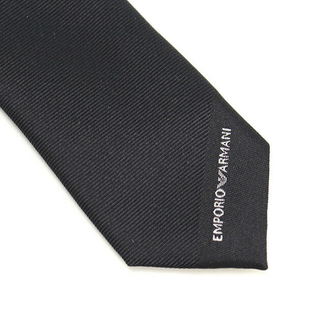 エンポリオ・アルマーニ ネクタイ メンズ ブランド EMPORIO ARMANI イタリア 340049 BLACK ブラック 小物 EMA340049021