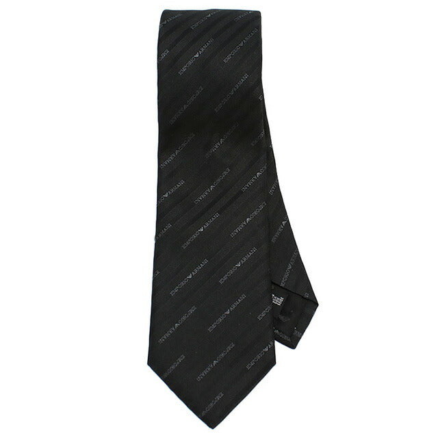 エンポリオ・アルマーニ ネクタイ メンズ ブランド EMPORIO ARMANI イタリア 340075 BLACK ブラック 小物 EMA340075101