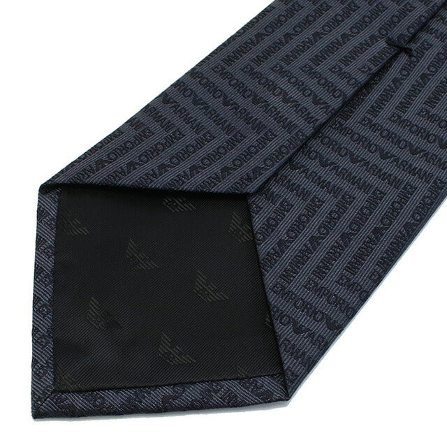 エンポリオ・アルマーニ ネクタイ メンズ ブランド EMPORIO ARMANI イタリア 340182 BLACK ブラック 小物 EMA340182421