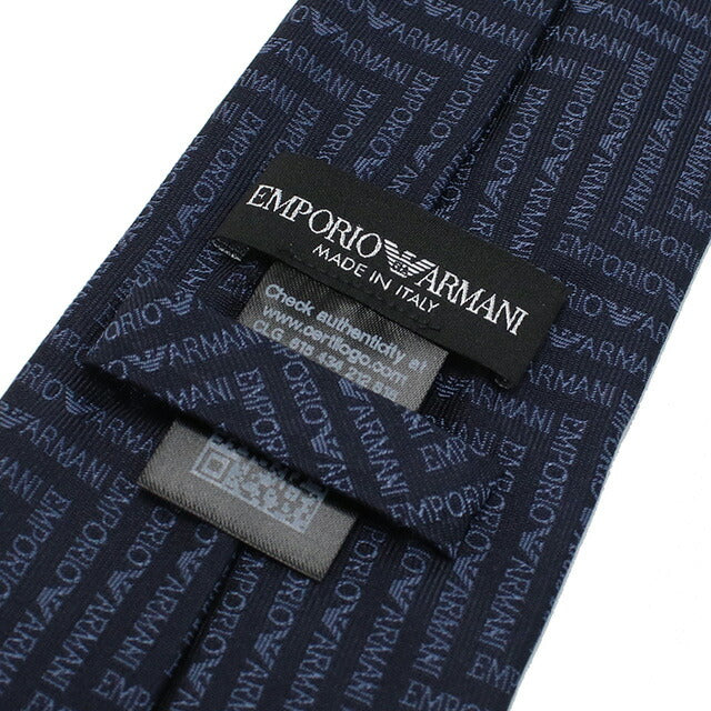 エンポリオ・アルマーニ ネクタイ メンズ ブランド EMPORIO ARMANI イタリア 340182 NIGHT BLUE ネイビー系 小物 EMA340182431