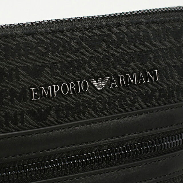 エンポリオ・アルマーニ 斜め掛け ショルダーバッグ メンズ ブランド EMPORIO ARMANI EM001780 ブラック EMAEM001780011