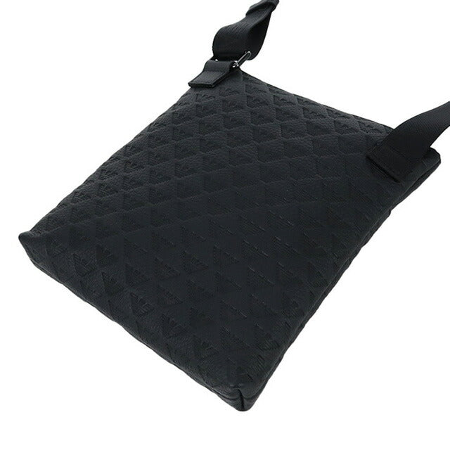 エンポリオ・アルマーニ 斜め掛け ショルダーバッグ メンズ ブランド EMPORIO ARMANI レザー ブルガリア Y4M416 BLACK ブラック バッグ EMAY4M416011