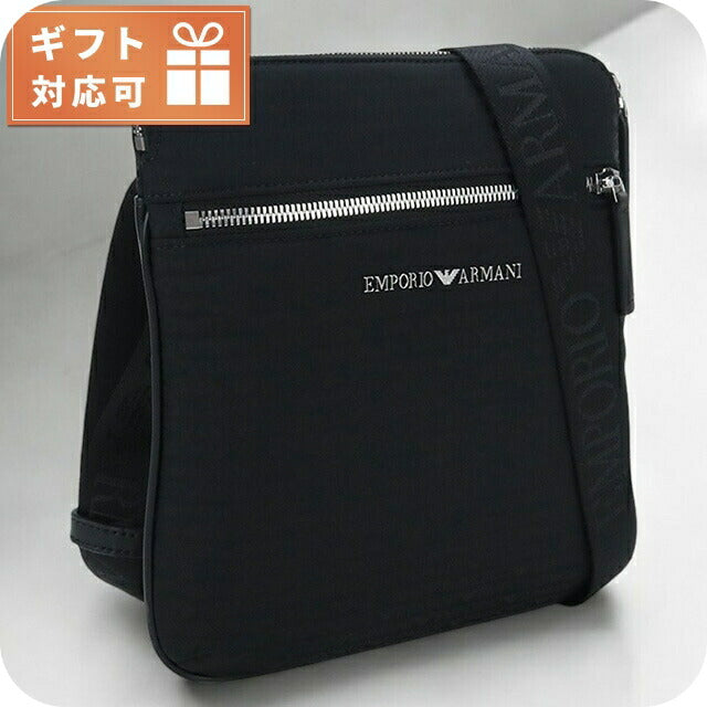 エンポリオ・アルマーニ 斜め掛け ショルダーバッグ メンズ ブランド EMPORIO ARMANI Y4M425 BLACK-BLACK ブラック バッグ EMAY4M425011