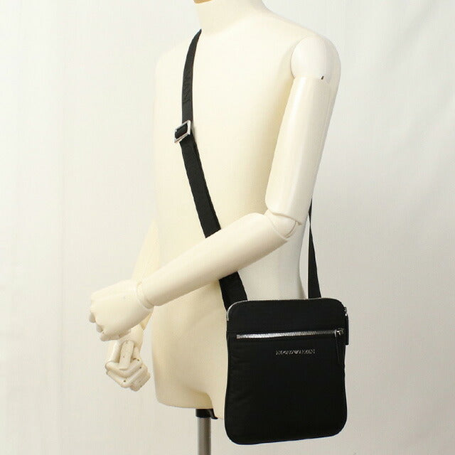 エンポリオ・アルマーニ 斜め掛け ショルダーバッグ メンズ ブランド EMPORIO ARMANI Y4M425 BLACK-BLACK ブラック バッグ EMAY4M425011