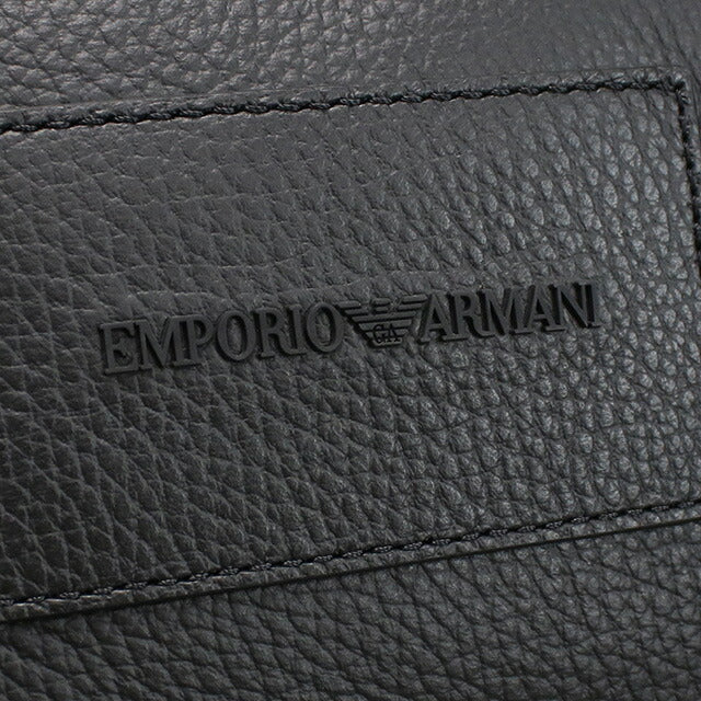 エンポリオ・アルマーニ ブリーフケース メンズ ブランド EMPORIO ARMANI レザー Y4P144 BLACK ブラック バッグ EMAY4P144011