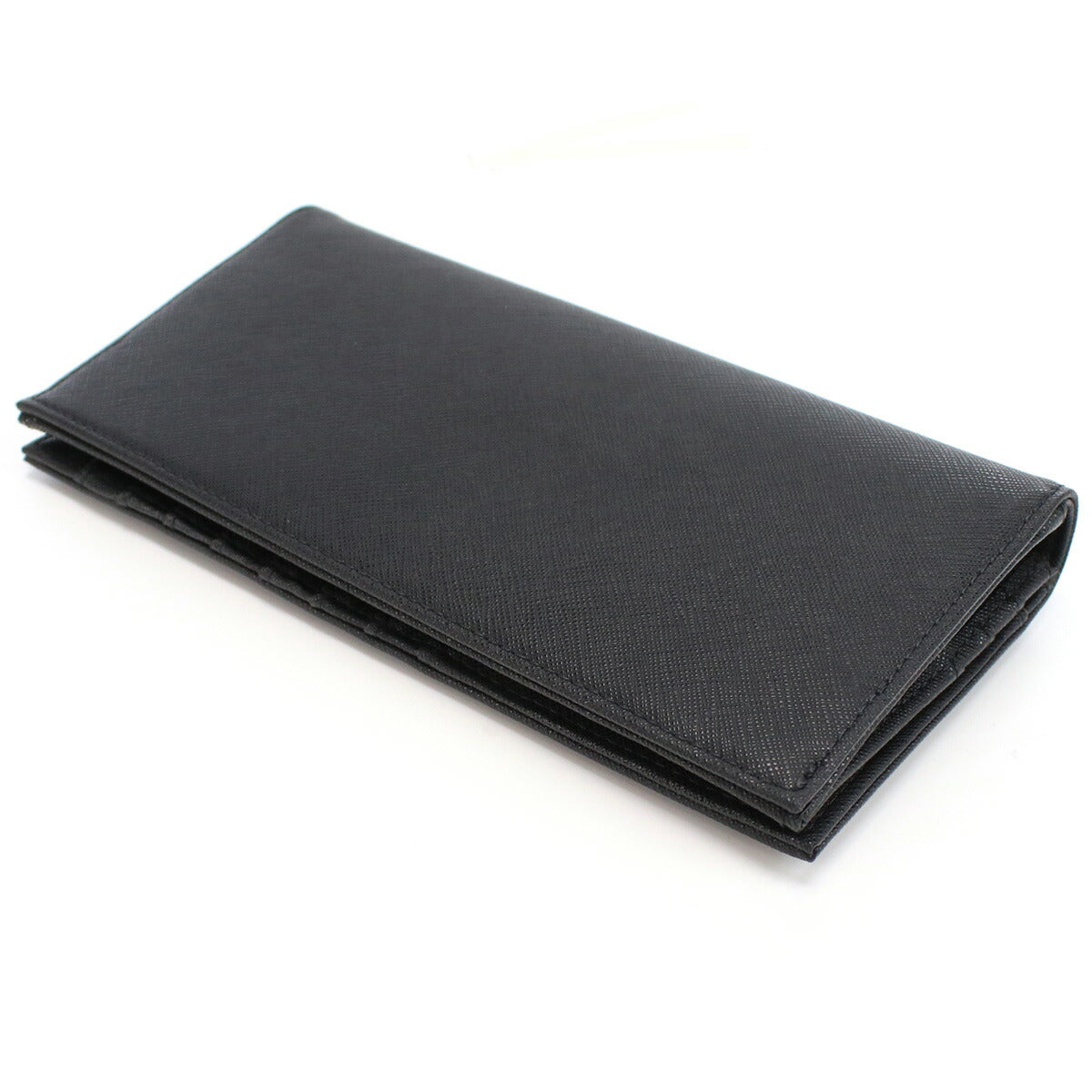 エンポリオ・アルマーニ 長財布ニ折小銭入付き メンズ レザー Y4R170 BLACK-BLACK ブラック 財布 EMAY4R170061