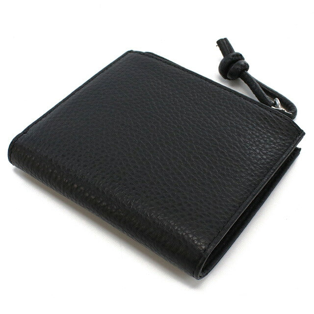 エンポリオ・アルマーニ 二折財布小銭入付き メンズ ブランド EMPORIO ARMANI レザー Y4R262 BLACK ブラック 財布 EMAY4R262011