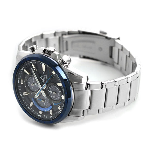 カシオ エディフィス ソーラー クロノグラフ 海外モデル メンズ 腕時計 EQS-900DB-2ADR CASIO EDIFICE ブラック EQS-900DB-2ADR