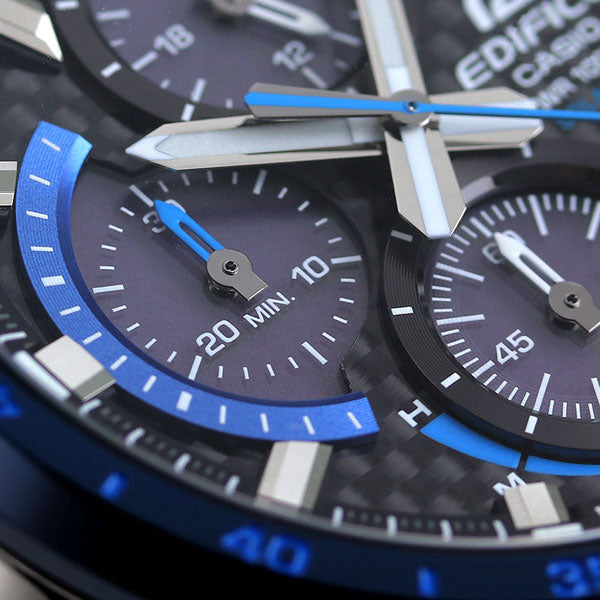 カシオ エディフィス ソーラー クロノグラフ 海外モデル メンズ 腕時計 EQS-900DB-2ADR CASIO EDIFICE ブラック EQS-900DB-2ADR