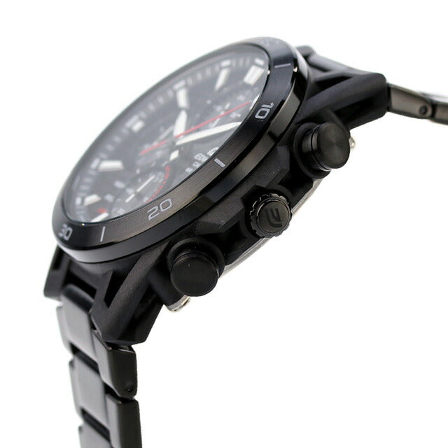 エディフィス EDIFICE ソーラー EQS-960DC-1AV サスペンション 海外モデル メンズ 腕時計 ブランド カシオ casio アナログ ブラック 黒 EQS-960DC-1AVDF