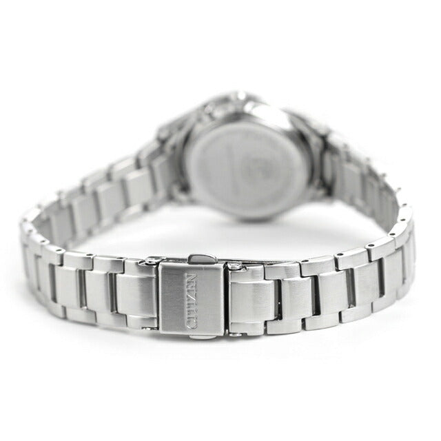 Citizen Eco Drive太阳能无线电薄妇女手表品牌ES0000-79A Citizen Silver ES0000-79A
