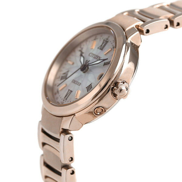 公民超过Eco Drive Solar Radio Sakura Pink R Margaret ES9322-57W观看品牌女性ES9322-57W