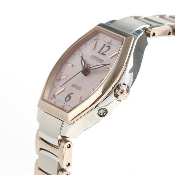 公民超过Sakura Pink R Eco Drive太阳能电台ES9342-50W观看品牌女性ES9342-50W