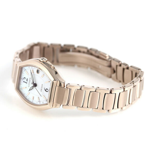 Citizen Exceed Sakura Pink R Eco Drive Solar Radio ES9344-54W Watch Brand Women&