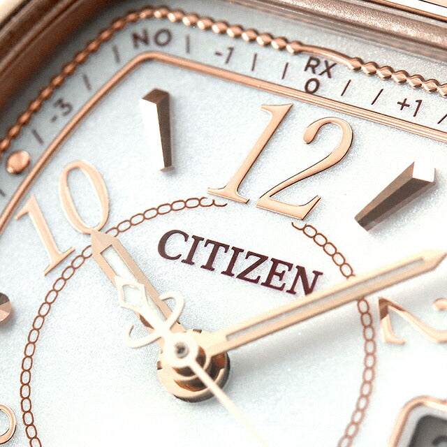 Citizen Cross Sea Sakura Pink R Eco Drive Solar Radio titanium ES9354-69A公民XC女子手表品牌ES9354-69A