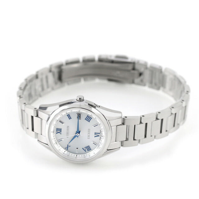 Citizen Exceed Eco Drive Solar Radio Titanium Women&
