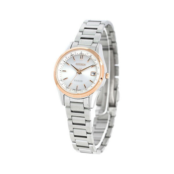 Citizen Exceed Eco Drive Solar Radio Titanium Women&