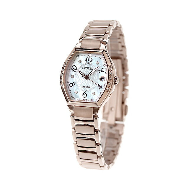 公民超过Eco Drive Solar Radio Sakura Pink R ES9385-57W公民观看品牌女性ES9385-57W