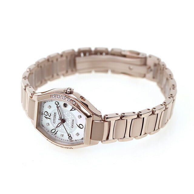 公民超过Eco Drive Solar Radio Sakura Pink R ES9385-57W公民观看品牌女性ES9385-57W