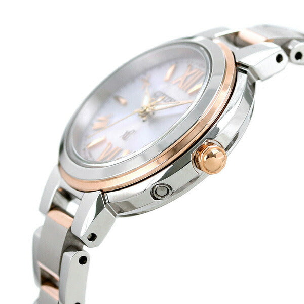Citizen CrossC Eco Drive Solar Radio for Women ES9434-53W CITIZEN xC Pink Watch Brand ES9434-53W