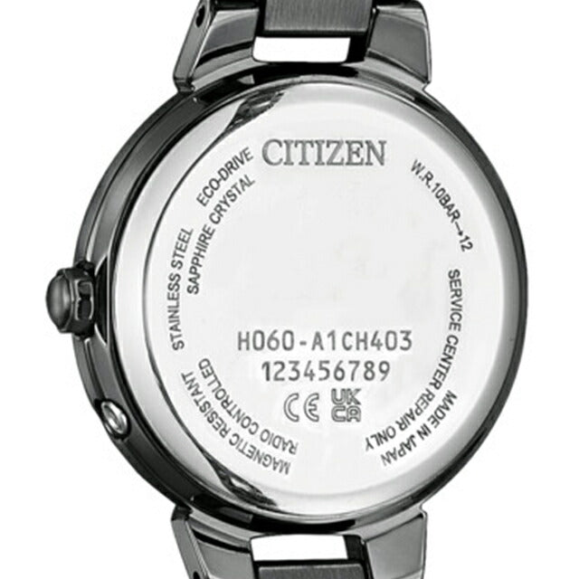 Citizen CrossCy Basic Collection Photogenerated Eco-Drive Radio Watch Brand Women&