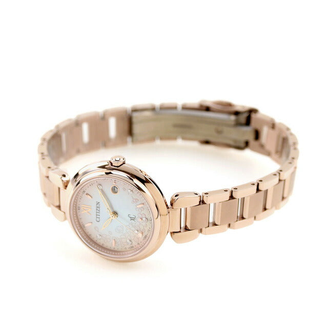 Citizen Cross Sea Mizu Collection Sakura Photogenerated Eco-Drive Radio Watch Brand Women&