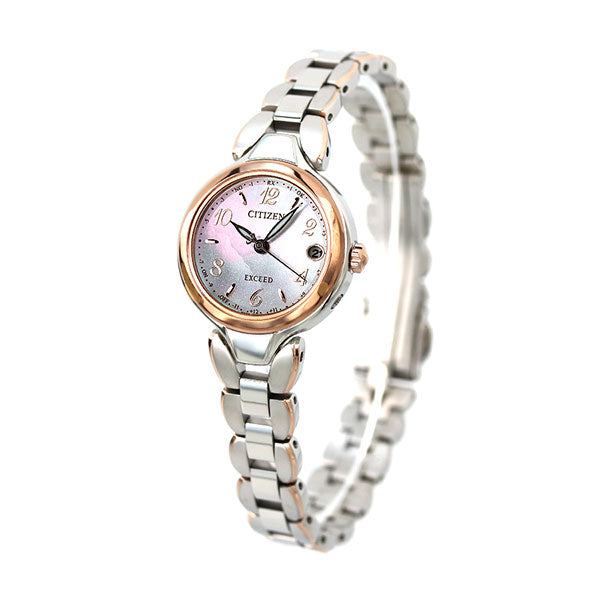 Citizen Exceed Eco Drive Solar Radio Titanium Women&