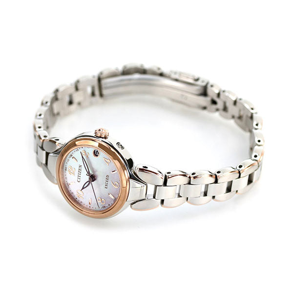 Citizen Exceed Eco Drive Solar Radio Titanium Women&