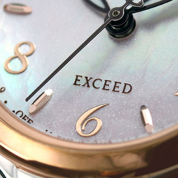 Citizen Exceed Eco Drive Solar Radio Titanium Women&