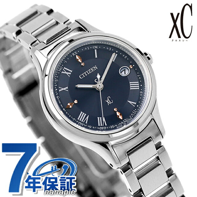 Citizen CrossCy Hikari Collection Photogenerated Eco-Drive Radio Watch Brand Women&