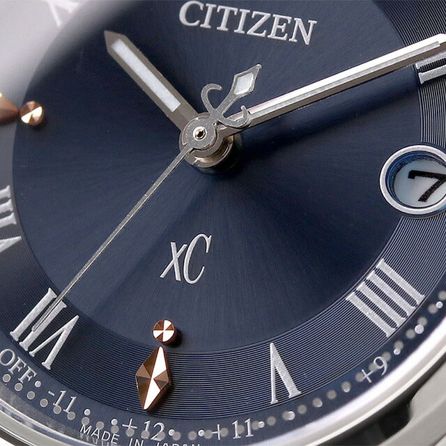 Citizen CrossCy Hikari Collection Photogenerated Eco-Drive Radio Watch Brand Women&