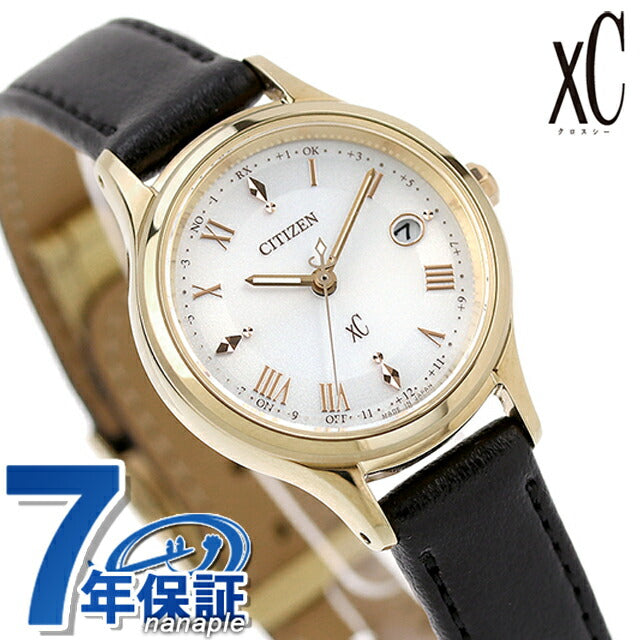 Citizen CrossCy Hikari Collection Photogenerated Eco-Drive Radio Watch Brand Women&