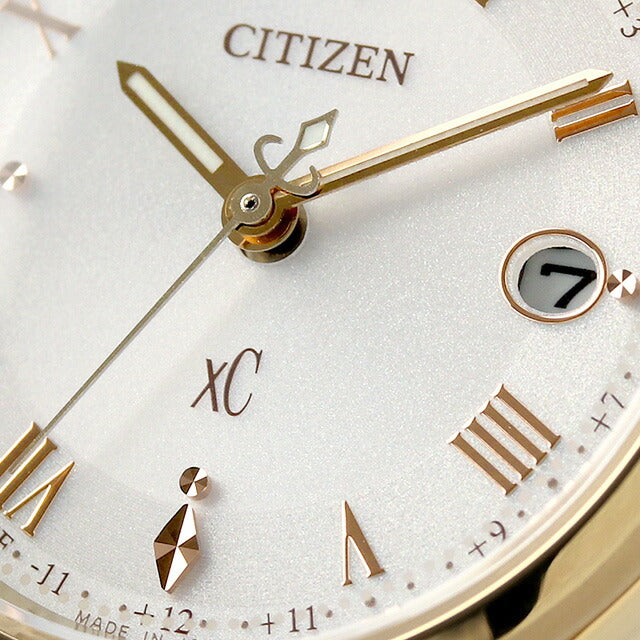 Citizen CrossCy Hikari Collection Photogenerated Eco-Drive Radio Watch Brand Women&