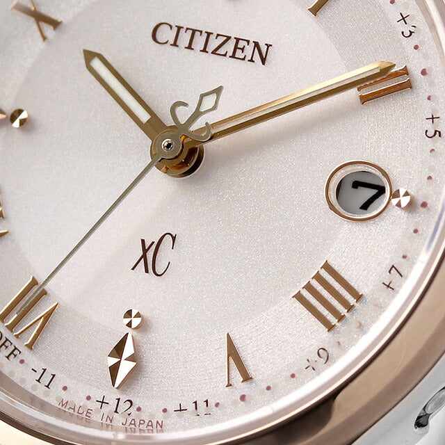 Citizen CrossCy Hikari Collection Photogenerated Eco-Drive Radio Watch Brand Women&
