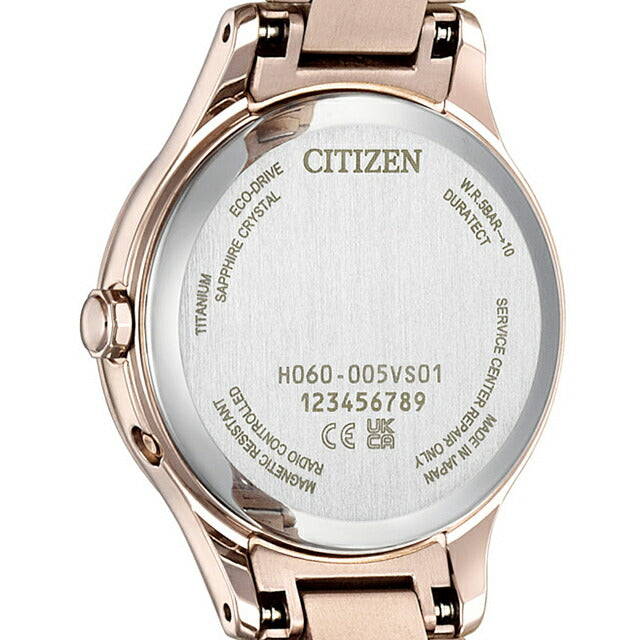 Citizen Cross Cy collection Photovoltaic Eco-Drive Radio Watch Brand Women&