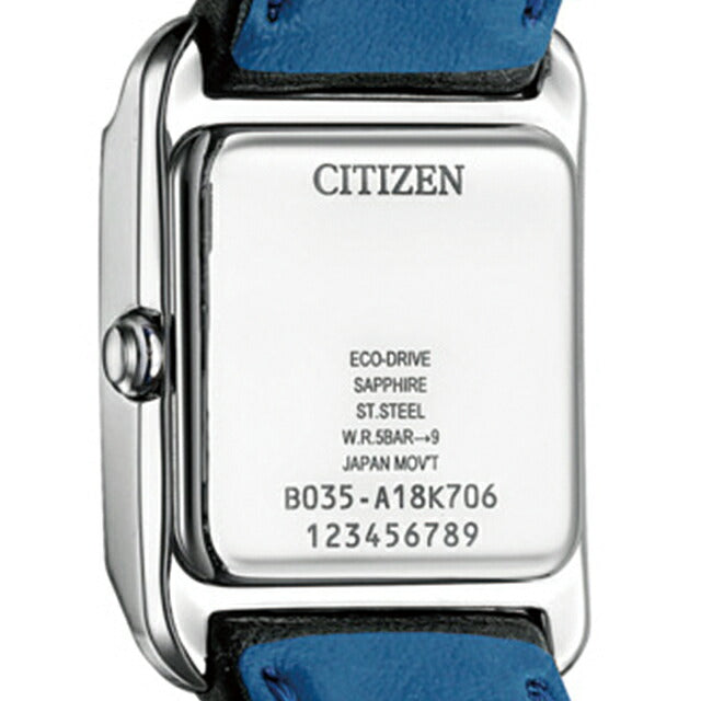 Citizen L SQUARE Collection Photo-powered eco-drive watch brand for women Solar CITIZEN L EW5600-10E Analog Black EW5600-10E