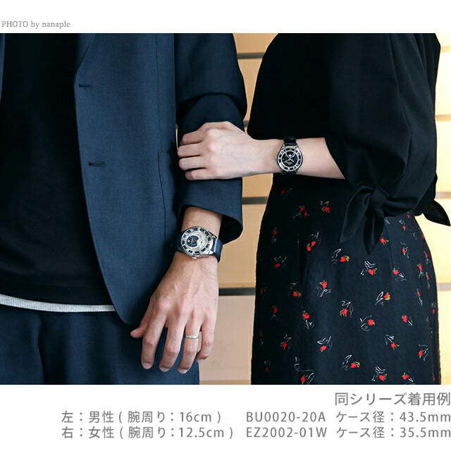 公民Campanola Moon阶段收藏Yuzuki Blackquer Mother Mother pearl Quartz女士观看品牌EZ2000-14E Citizen EZ2000-14E