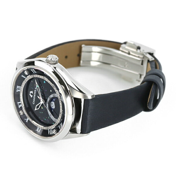 公民Campanola Moon阶段收藏Yuzuki Blackquer Mother Mother pearl Quartz女士观看品牌EZ2000-14E Citizen EZ2000-14E