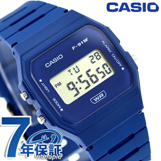 カシオ チープカシオ CASIO クォーツ 電池式 F-91WB-2A1 クラシック ユニセックス チプカシ メンズ レディース 腕時計 ブランド カシオ F-91WB-2A1DF