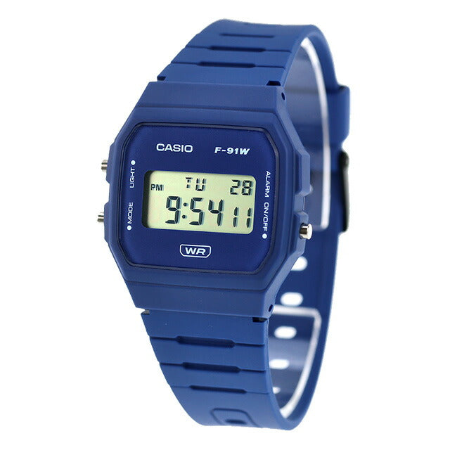 カシオ チープカシオ CASIO クォーツ 電池式 F-91WB-2A1 クラシック ユニセックス チプカシ メンズ レディース 腕時計 ブランド カシオ F-91WB-2A1DF