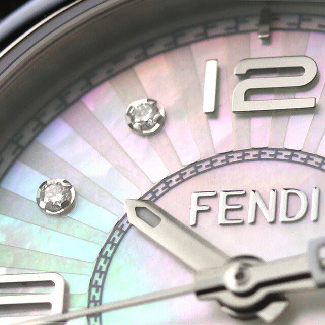 フェンディ モメント フェンディ クオーツ 腕時計 ブランド レディース ダイヤモンド F218024500D1 アナログ ホワイトシェル 白 スイス製 F218024500D1