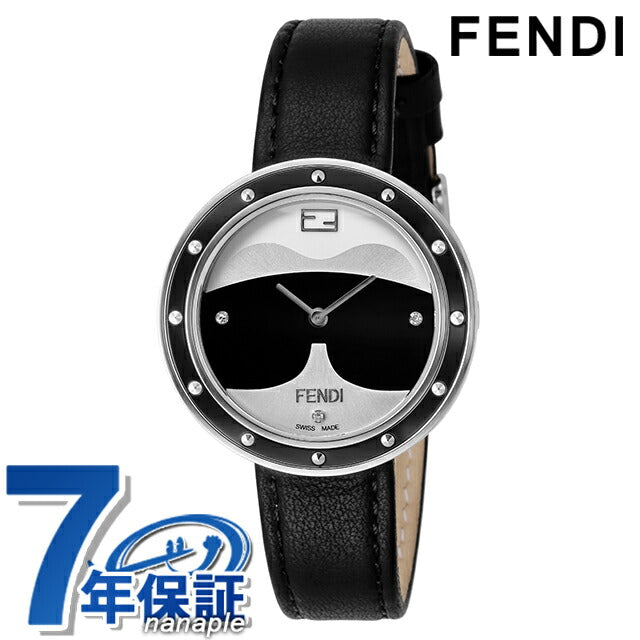 フェンディ マイウェイ クオーツ 腕時計 ブランド レディース FENDI F363031611D1 アナログ ブラック 黒 スイス製 F363031611D1