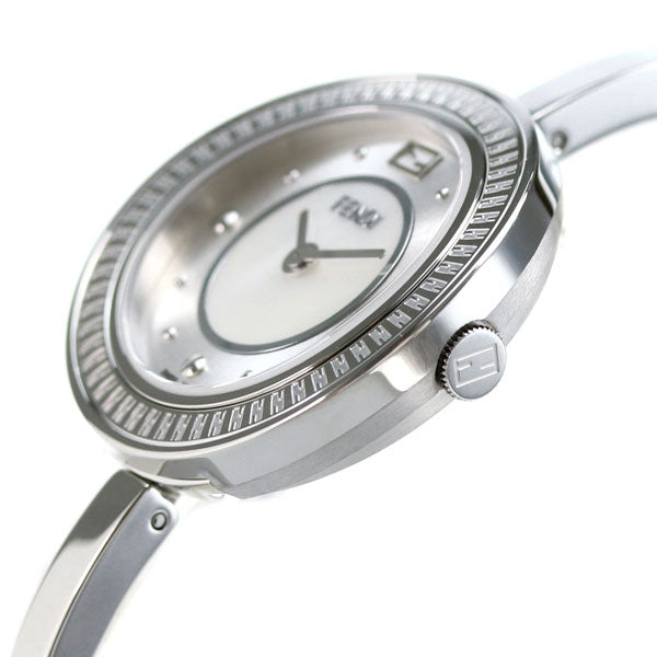 フェンディ 時計 マイウェイ ファー スイス製 レディース 腕時計 ブランド F378024500 ホワイトシェル F378024500